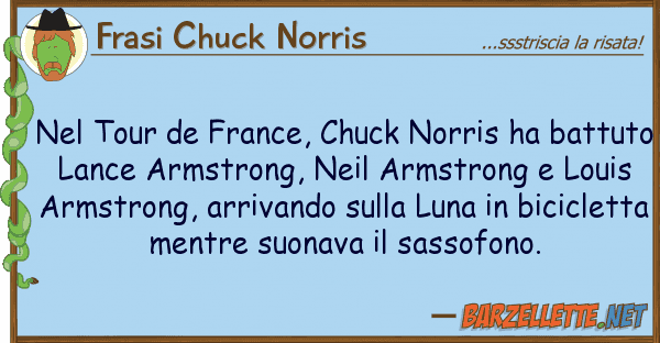 Frasi Chuck Norris tour de france, chuck norris ha batt