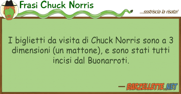 Frasi Chuck Norris biglietti visita chuck norris so