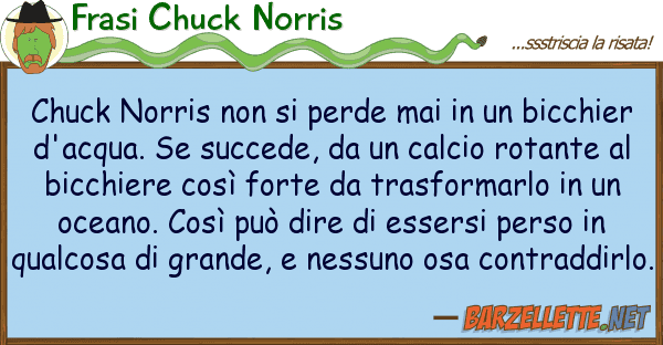 Frasi Chuck Norris chuck norris perde mai bicc