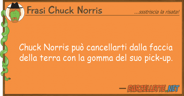 Frasi Chuck Norris chuck norris può cancellarti facc