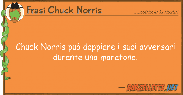 Frasi Chuck Norris chuck norris può doppiare avvers