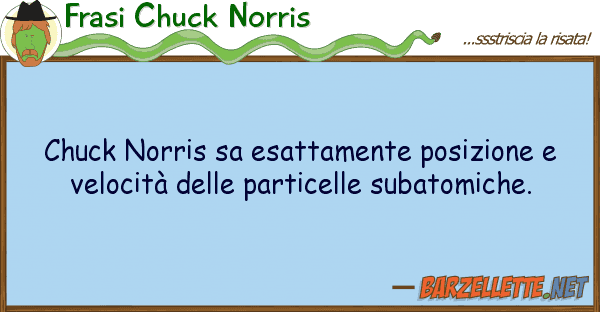 Frasi Chuck Norris chuck norris sa esattamente posizione