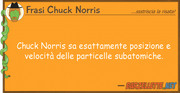 Frasi Chuck Norris chuck norris sa esattamente posizione