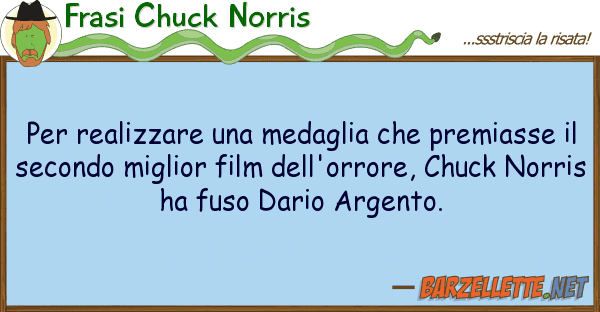 Frasi Chuck Norris realizzare medaglia premiass
