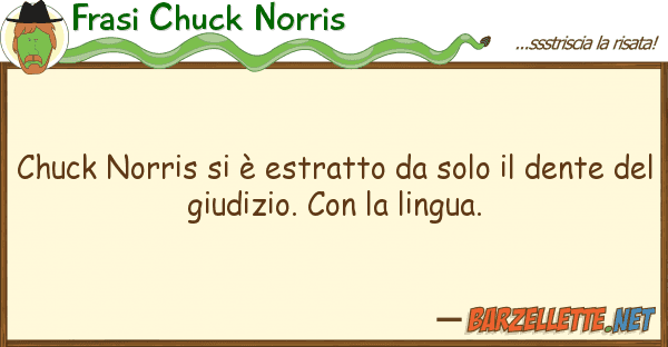 Frasi Chuck Norris chuck norris è estratto solo d