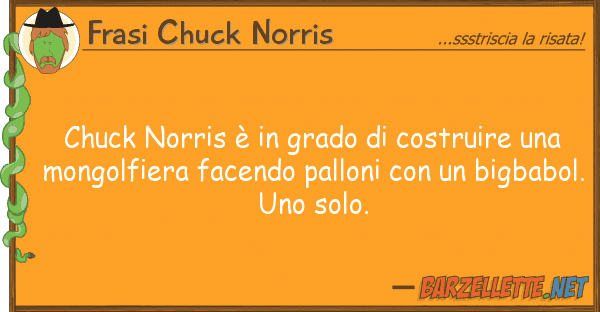Frasi Chuck Norris chuck norris è grado costruire