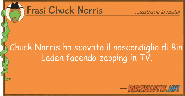 Frasi Chuck Norris chuck norris ha scovato nascondiglio