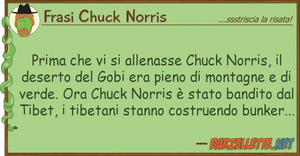 Frasi Chuck Norris prima allenasse chuck norris,