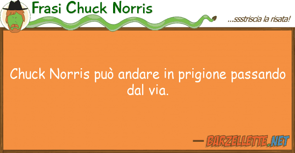 Frasi Chuck Norris chuck norris può andare prigione pas