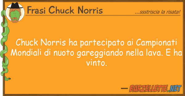 Frasi Chuck Norris chuck norris ha partecipato campionat