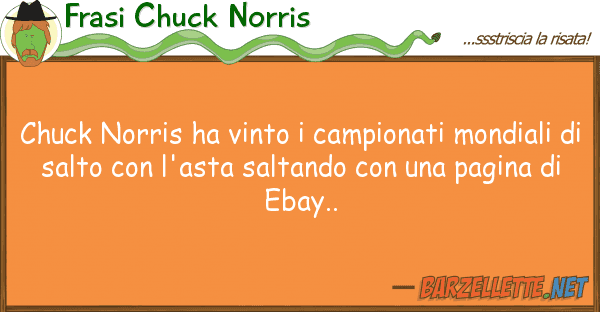 Frasi Chuck Norris chuck norris ha vinto campionati mondi