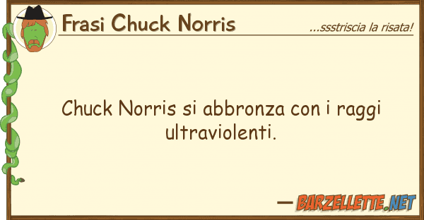 Frasi Chuck Norris chuck norris abbronza raggi ult