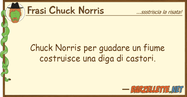 Frasi Chuck Norris chuck norris guadare fiume costru