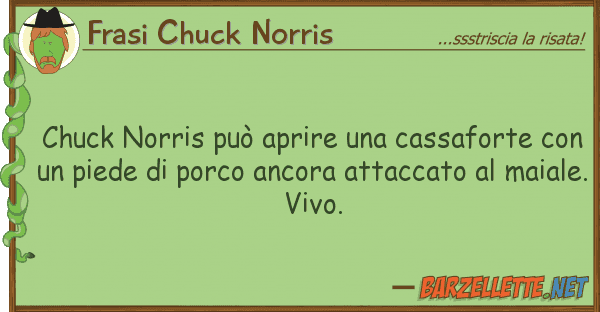 Frasi Chuck Norris chuck norris può aprire cassaforte