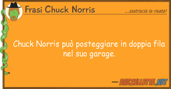 Frasi Chuck Norris chuck norris può posteggiare doppia