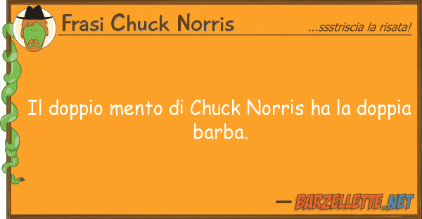 Frasi Chuck Norris doppio mento chuck norris ha do