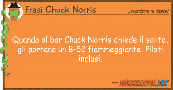 Frasi Chuck Norris quando bar chuck norris chiede sol