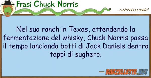 Frasi Chuck Norris ranch texas, attendendo fe