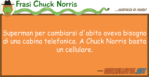 Frasi Chuck Norris superman cambiarsi d'abito aveva bis