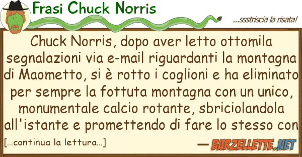 Frasi Chuck Norris chuck norris, dopo aver letto ottomila s