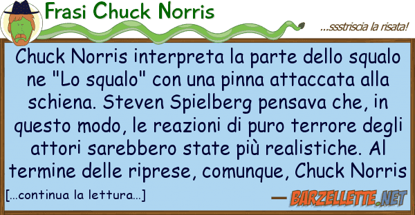 Frasi Chuck Norris chuck norris interpreta parte s