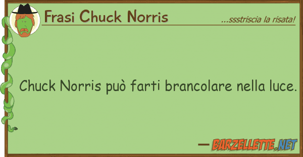 Frasi Chuck Norris chuck norris può farti brancolare