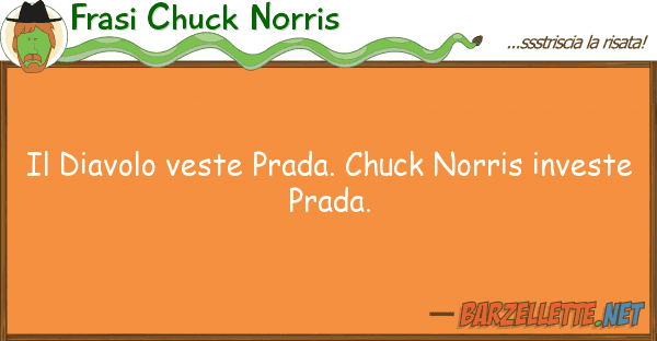 Frasi Chuck Norris diavolo veste prada. chuck norris inv