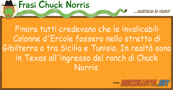 Frasi Chuck Norris finora credevano invalicabi