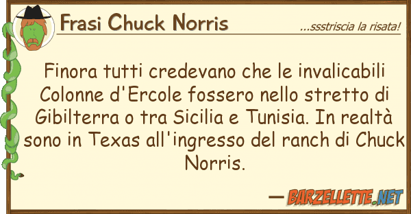 Frasi Chuck Norris finora credevano invalicabi