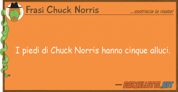 Frasi Chuck Norris piedi chuck norris hanno cinque