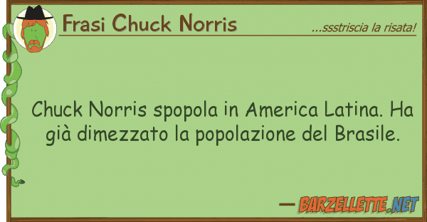 Frasi Chuck Norris chuck norris spopola america latina.