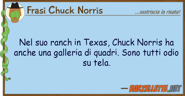 Frasi Chuck Norris ranch texas, chuck norris ha