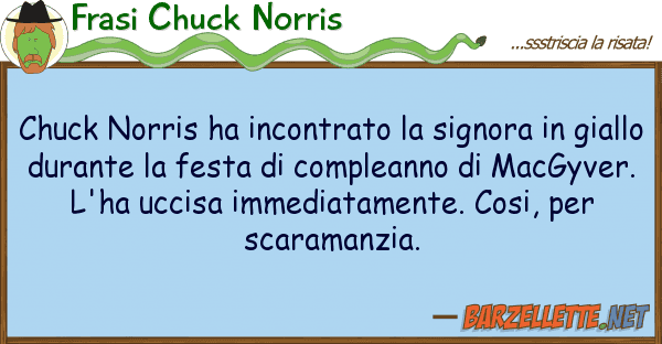 Frasi Chuck Norris chuck norris ha incontrato signora