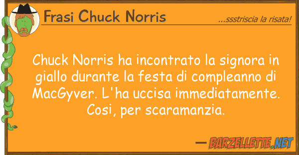 Frasi Chuck Norris chuck norris ha incontrato signora