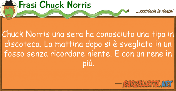 Frasi Chuck Norris chuck norris sera ha conosciuto