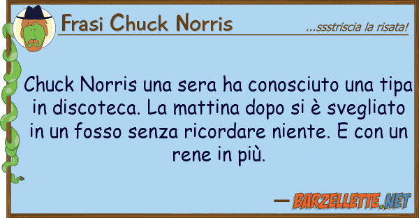 Frasi Chuck Norris chuck norris sera ha conosciuto