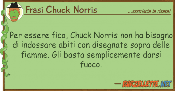 Frasi Chuck Norris essere fico, chuck norris ha bis