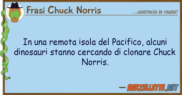 Frasi Chuck Norris remota isola pacifico, alcuni