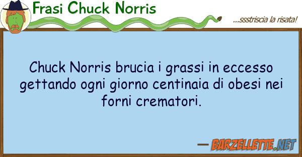 Frasi Chuck Norris chuck norris brucia grassi eccesso