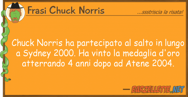 Frasi Chuck Norris chuck norris ha partecipato salto