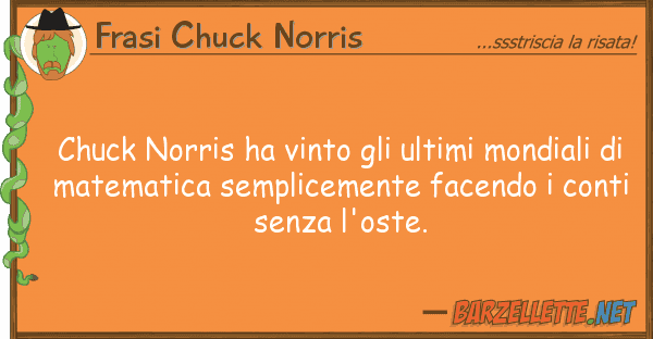 Frasi Chuck Norris chuck norris ha vinto ultimi mondial