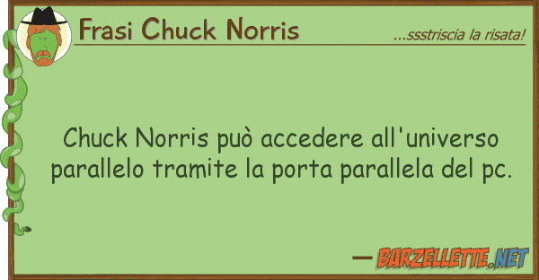 Frasi Chuck Norris chuck norris può accedere all'universo