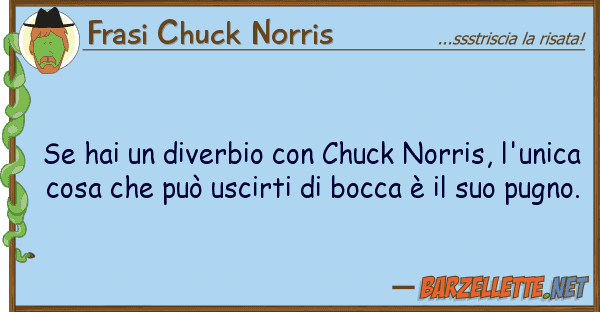 Frasi Chuck Norris hai diverbio chuck norris, l'u