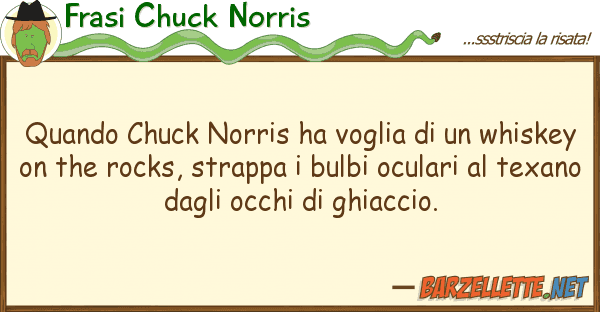 Frasi Chuck Norris quando chuck norris ha voglia whis