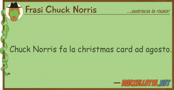 Frasi Chuck Norris chuck norris fa christmas card ago