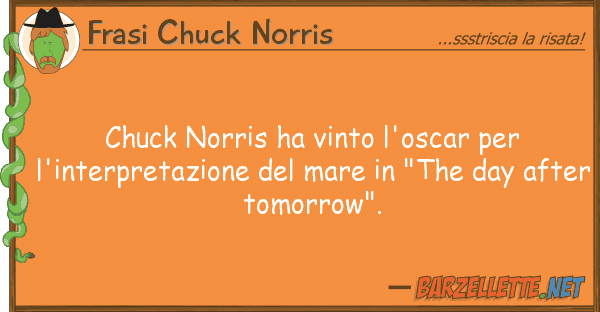 Frasi Chuck Norris chuck norris ha vinto l'oscar l'inte