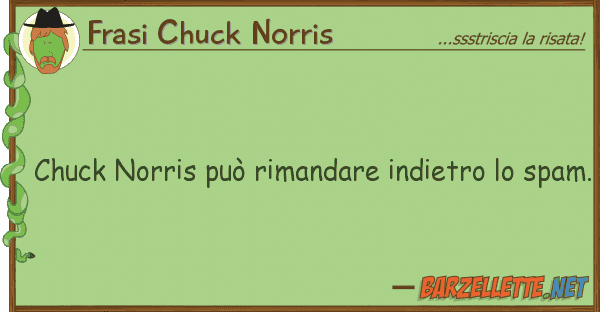 Frasi Chuck Norris chuck norris può rimandare indietro