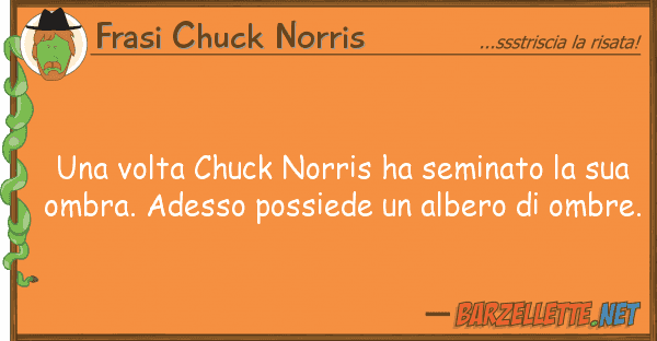 Frasi Chuck Norris volta chuck norris ha seminato