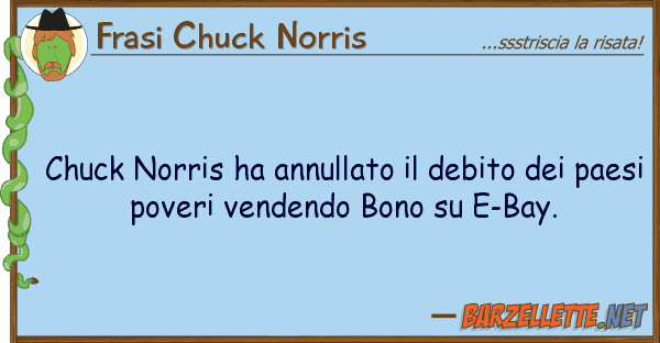 Frasi Chuck Norris chuck norris ha annullato debito