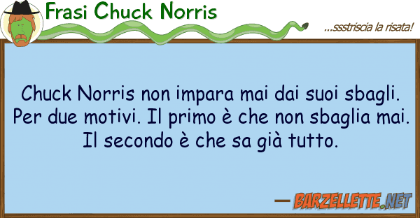 Frasi Chuck Norris chuck norris impara mai sba